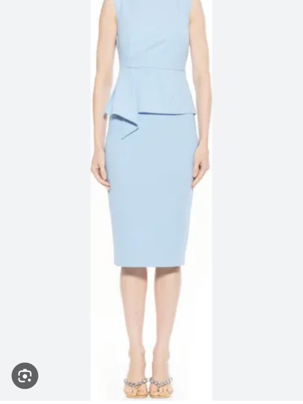 Alexia Admor Sky Blue Sheath Dress